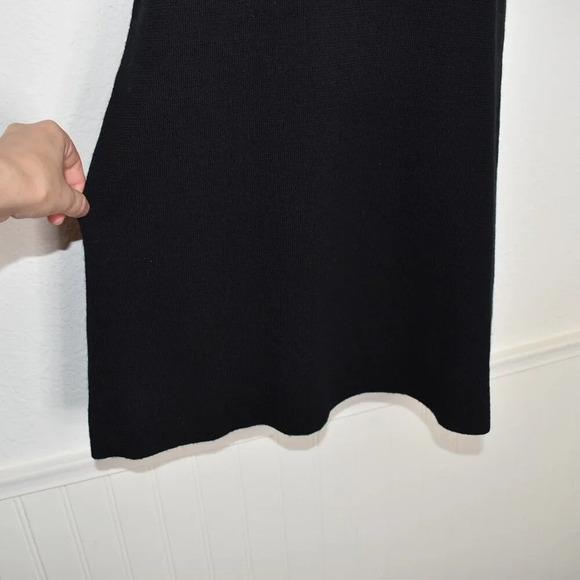 Preview Collection 100% Merino Dress Sz S Minimalist Neutral Classic Preppy VTG - Picture 6 of 14